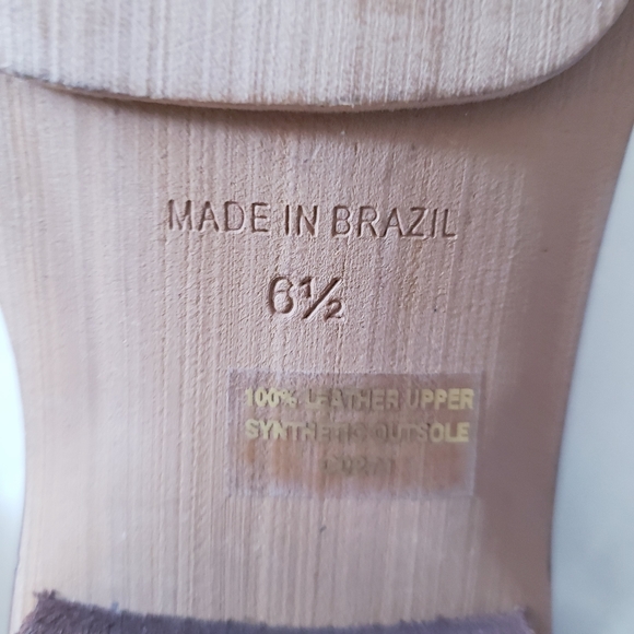 Madewell NWT  Boardwalk Ankle Strap Leather Sandals - 6.5 - Picture 2 of 9